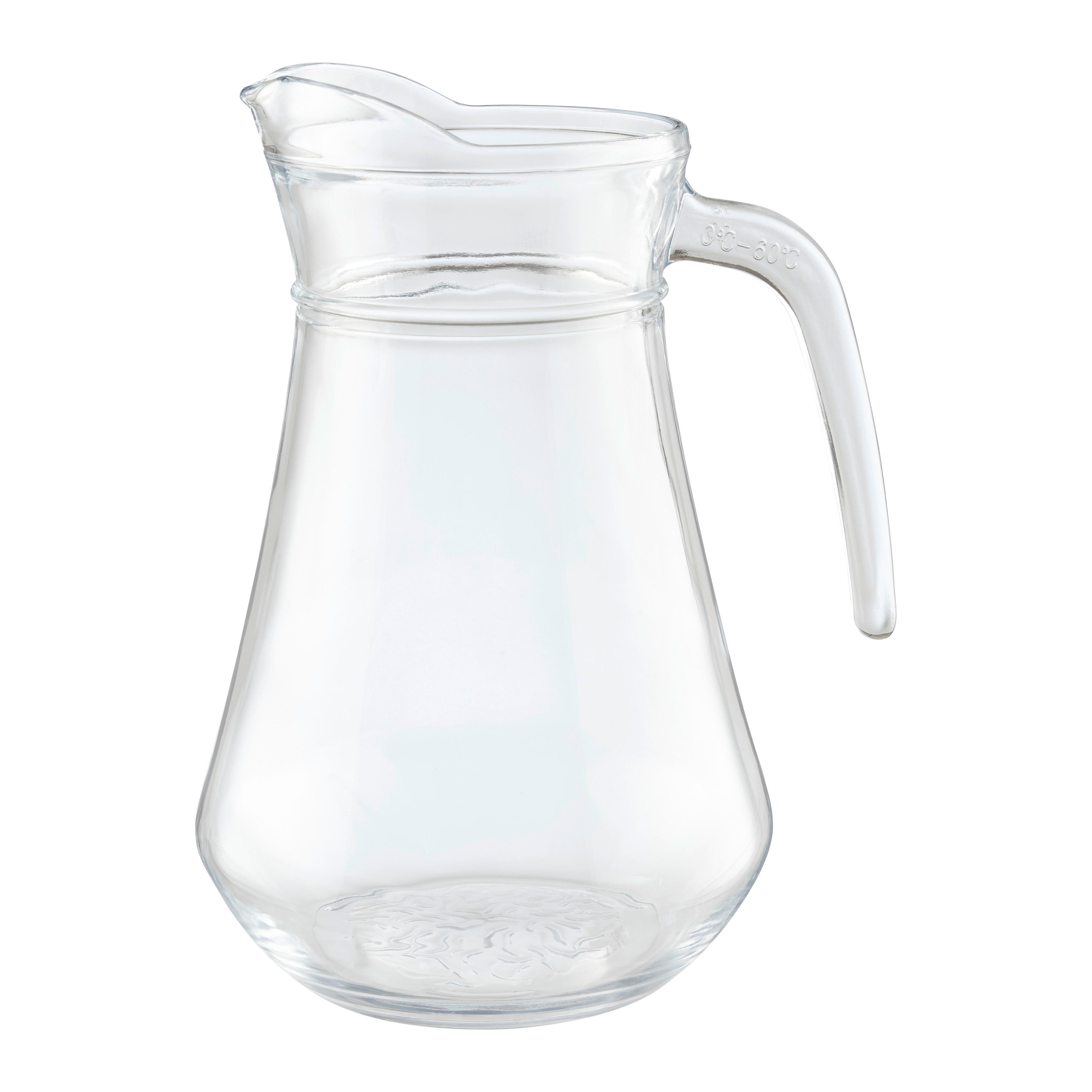 Sklenený džbán GWEN 1,25L - číra, Konventionell, sklo (9,3/19,7cm) - Mömax