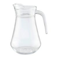 Sklenený džbán GWEN 1,25L - číra, Konventionell, sklo (9,3/19,7cm) - Mömax