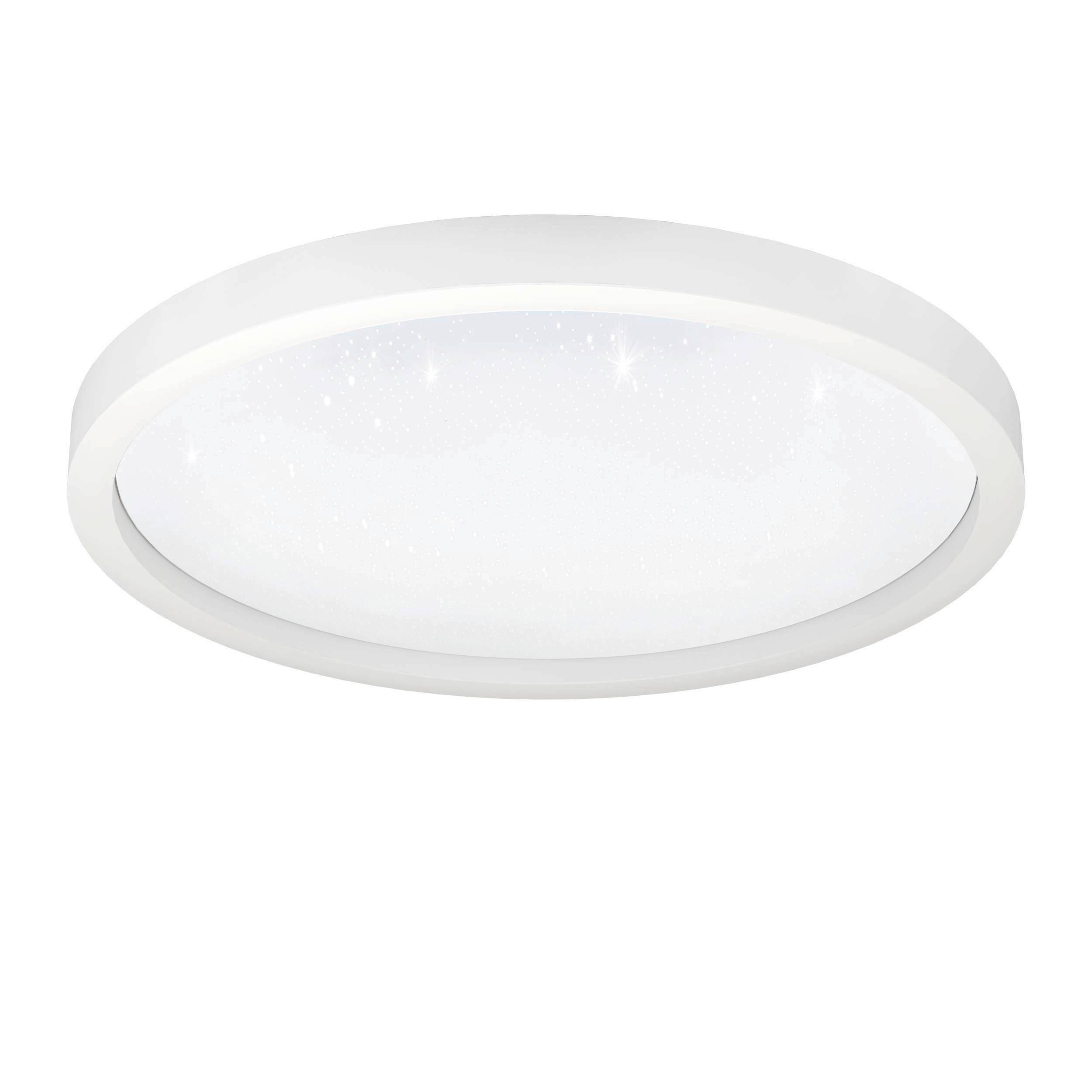 Deckenleuchte 900409* Montemorelos-Z - Weiß, Design, Kunststoff/Metall (57/7cm) - Eglo