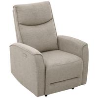 Fernsehsessel Leon Hellbraun mit Relaxfunktion - Hellbraun/Schwarz, Basics, Holz/Kunststoff (80/102/96cm) - Ondega