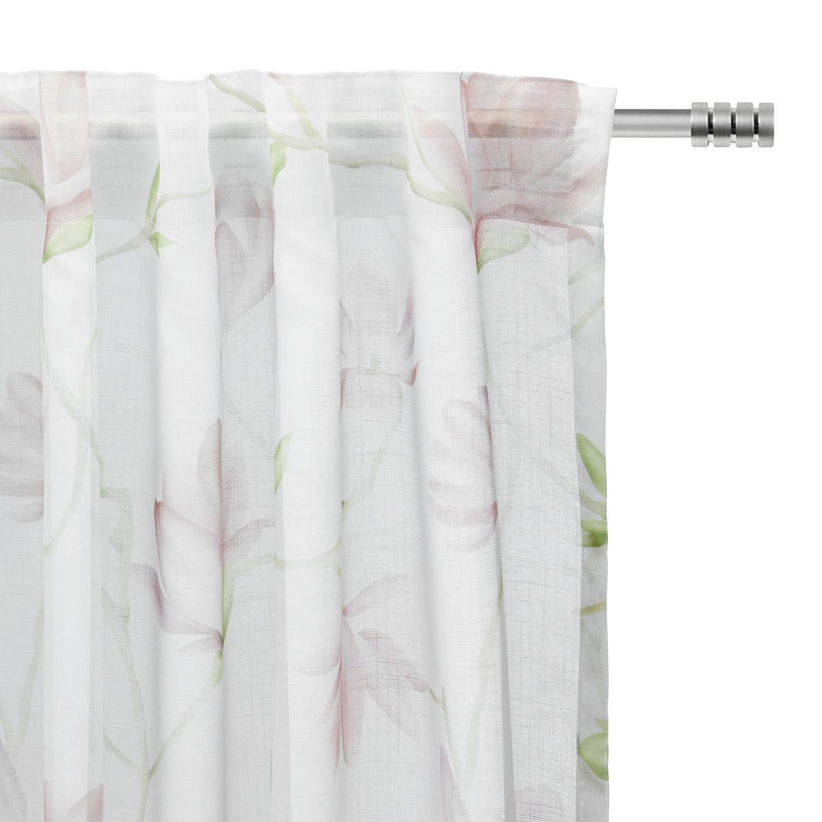 HOTOVÝ ZÁVĚS Magda, 140/245 cm - pink, Basics, textil (140/245cm) - Modern Living