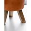 Hocker Leder B: 37 cm - Braun, Natur, Leder (37/45/37cm) - Carryhome Hocker Leder B: 37 cm - Braun, Natur, Leder (37/45/37cm) - Carryhome