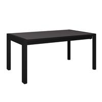 Ausziehtisch Tampa - Dunkelgrau/Anthrazit, MODERN, Glas/Metall (150-285/69/90cm) - Beldano