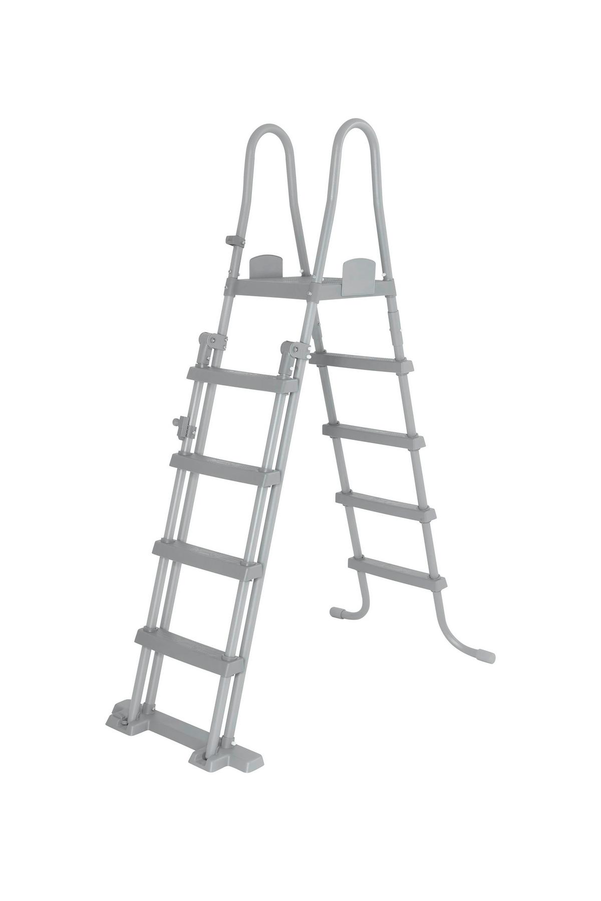 Pool Leonie - Blau/Dunkelgrau, KONVENTIONELL, Kunststoff/Metall (549/132cm) - Bestway