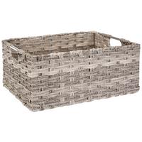Polckosár Jandra - M - szürke, Romantik / Landhaus, műanyag/fém (40/18/30cm) - James Wood