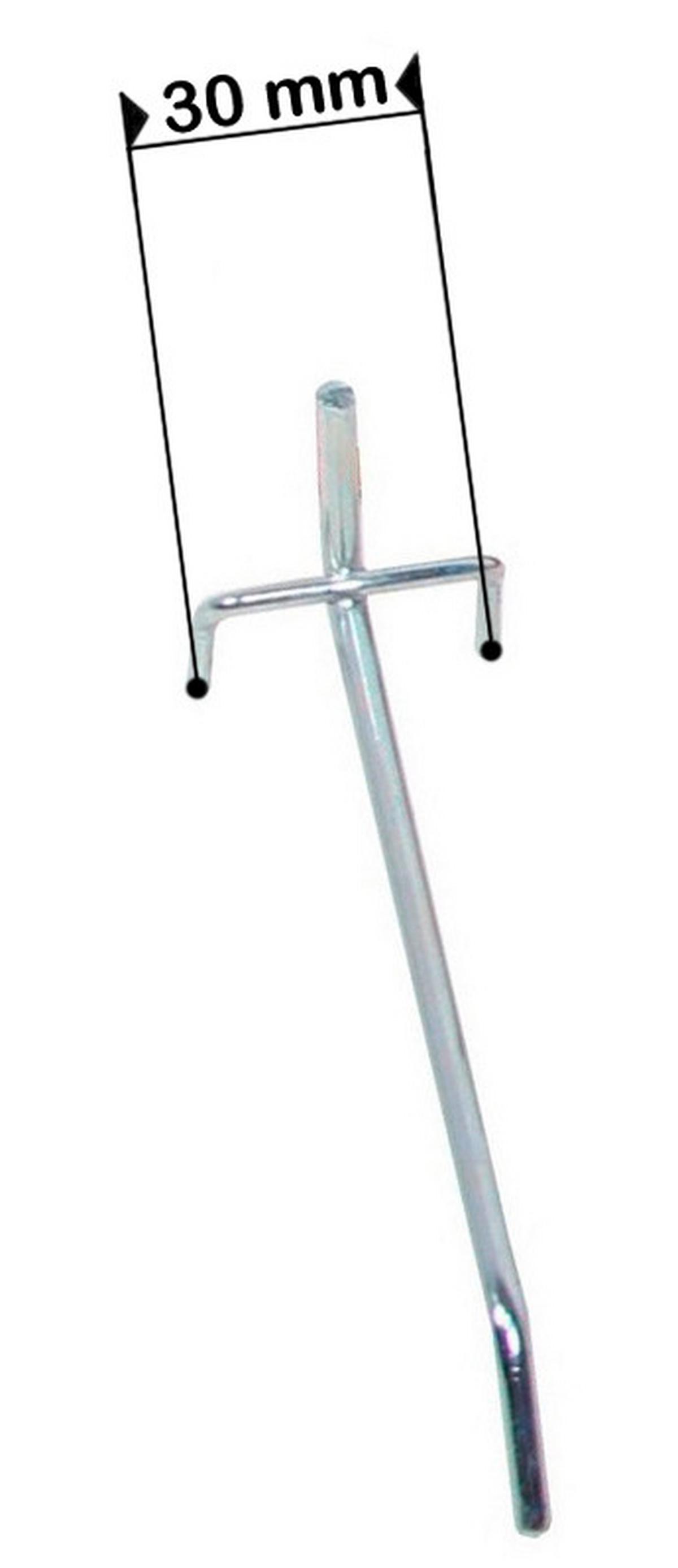 Werkzeug Lochwand Grau B: 119,5 cm - Grau, Basics, Metall (119,5/59,5/2,5cm)