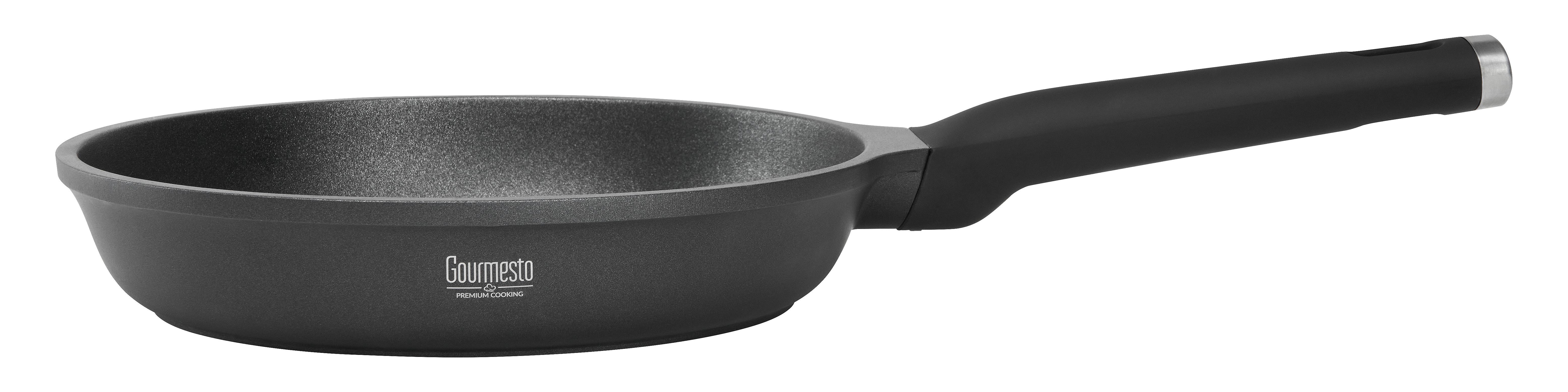 Panvica Black Line, Ø: 24cm - čierna, Konventionell, kov/plast (24/5cm) - Gourmesto