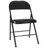 Klappstuhl Tudela II Schwarz - Schwarz, Basics, Textil/Metall (44/80/49cm) - MID.YOU