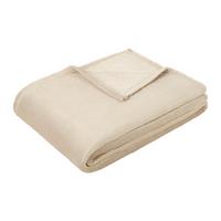 MĚKKÁ DEKA CLAUS - barvy zlata/béžová, textil (140/200cm) - Mömax