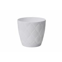 Obal na kvetináč GROW COMPLETE ECO 13 - biela, Konventionell, plast (12,8/11,1cm) - Mömax