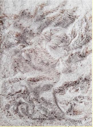 Fellteppich Angela Hellbraun 160x220 cm - Hellbraun/Braun, Basics, Textil (160/220cm) - Luca Bessoni