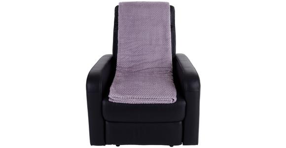 Kuscheldecke Belinda - Lila, ROMANTIK / LANDHAUS, Textil (130/170cm) - James Wood