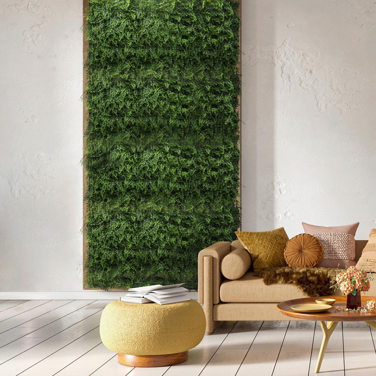 KUNSTPFLANZE Leafluxe Grün B: 55cm - Grün, MODERN, Kunststoff (55/55/6cm) - MID.YOU