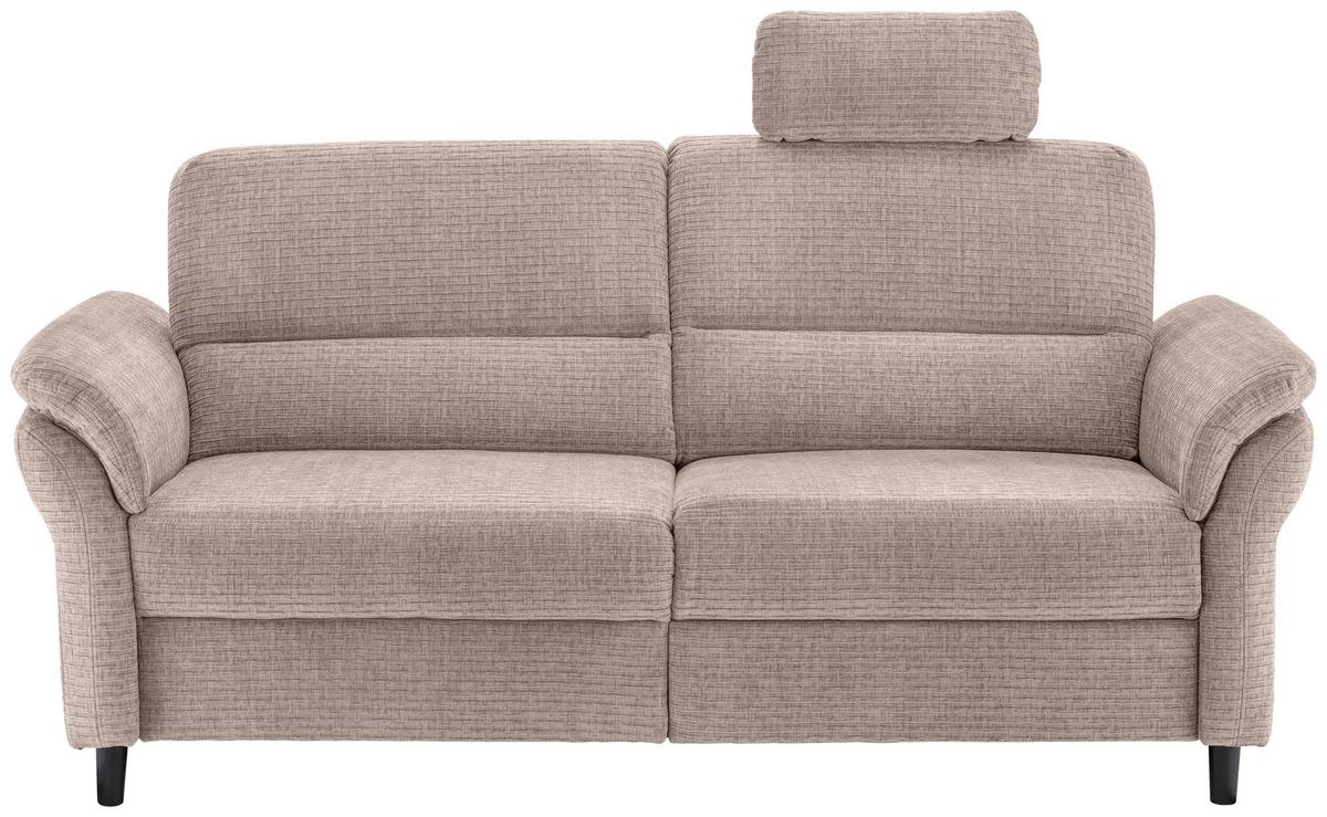 3-Sitzer-Sofa Cavoli, Beige R B: 192 cm - Beige/Schwarz, MODERN, Textil (192/90/89cm) - Livetastic