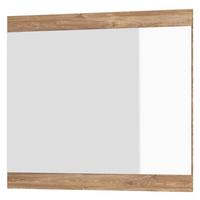 Tükör Toledo - tölgyfa színű, Modern, faalapú anyag/üveg (90/77/2cm)