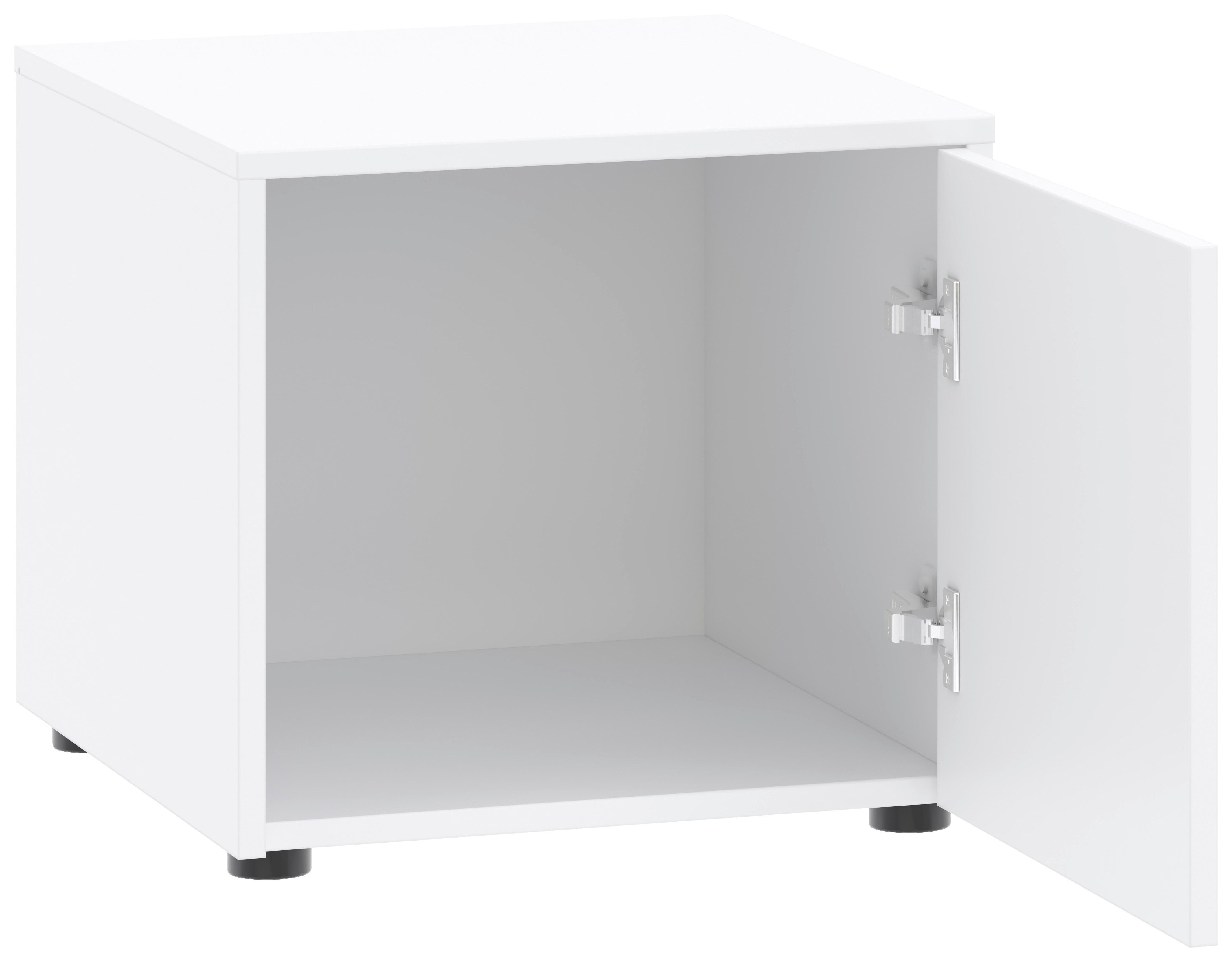 Kleiderschrank Kivo Eiche Artisan, Weiß, B: 135 cm - Weiß/Eiche Artisan, Basics, Holzwerkstoff (135/239,40/52,1cm)