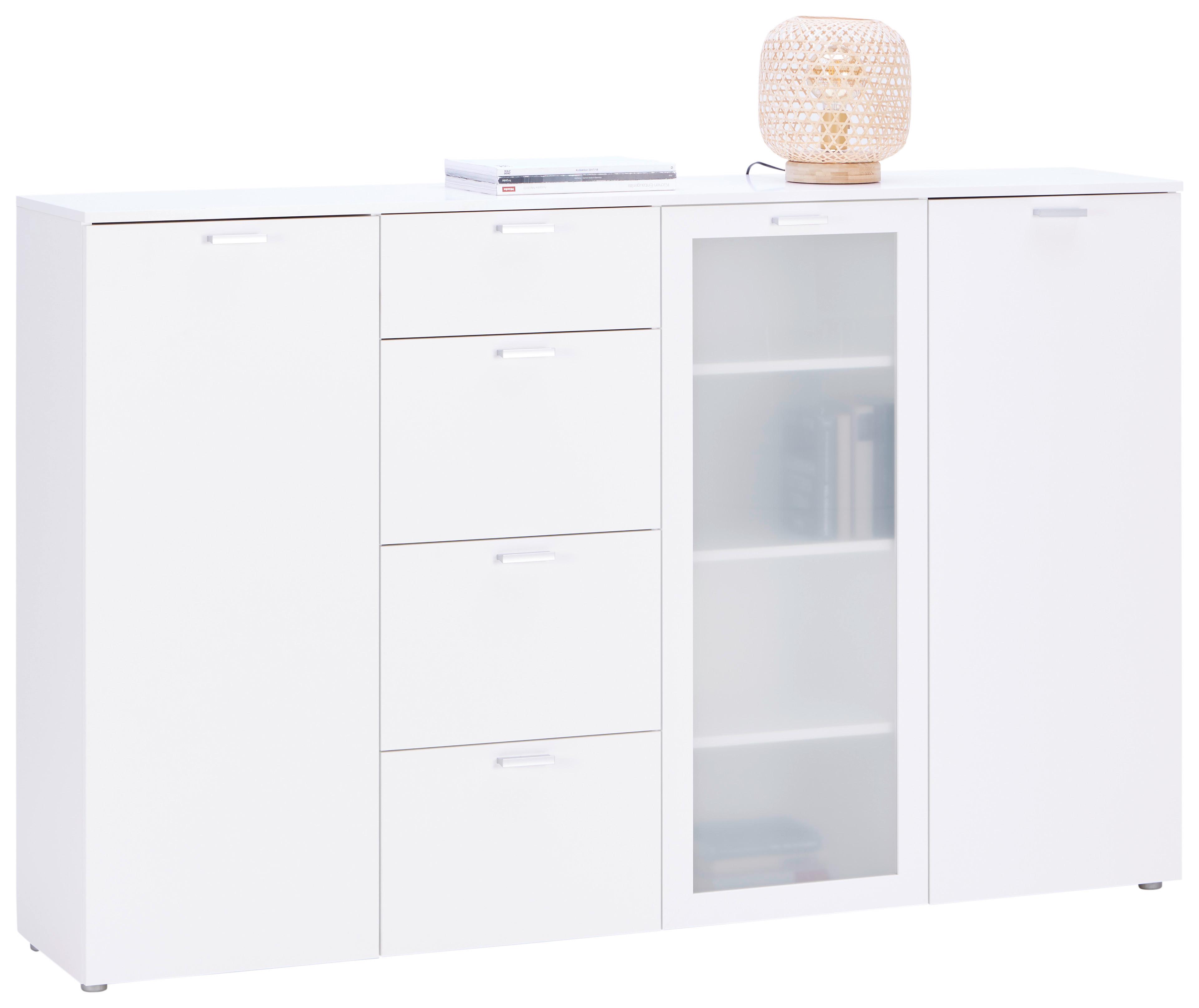 Kommode 179cm Xeno Weiß Xeno "x2m A9 908" - MODERN, Holzwerkstoff (179/115/37cm)