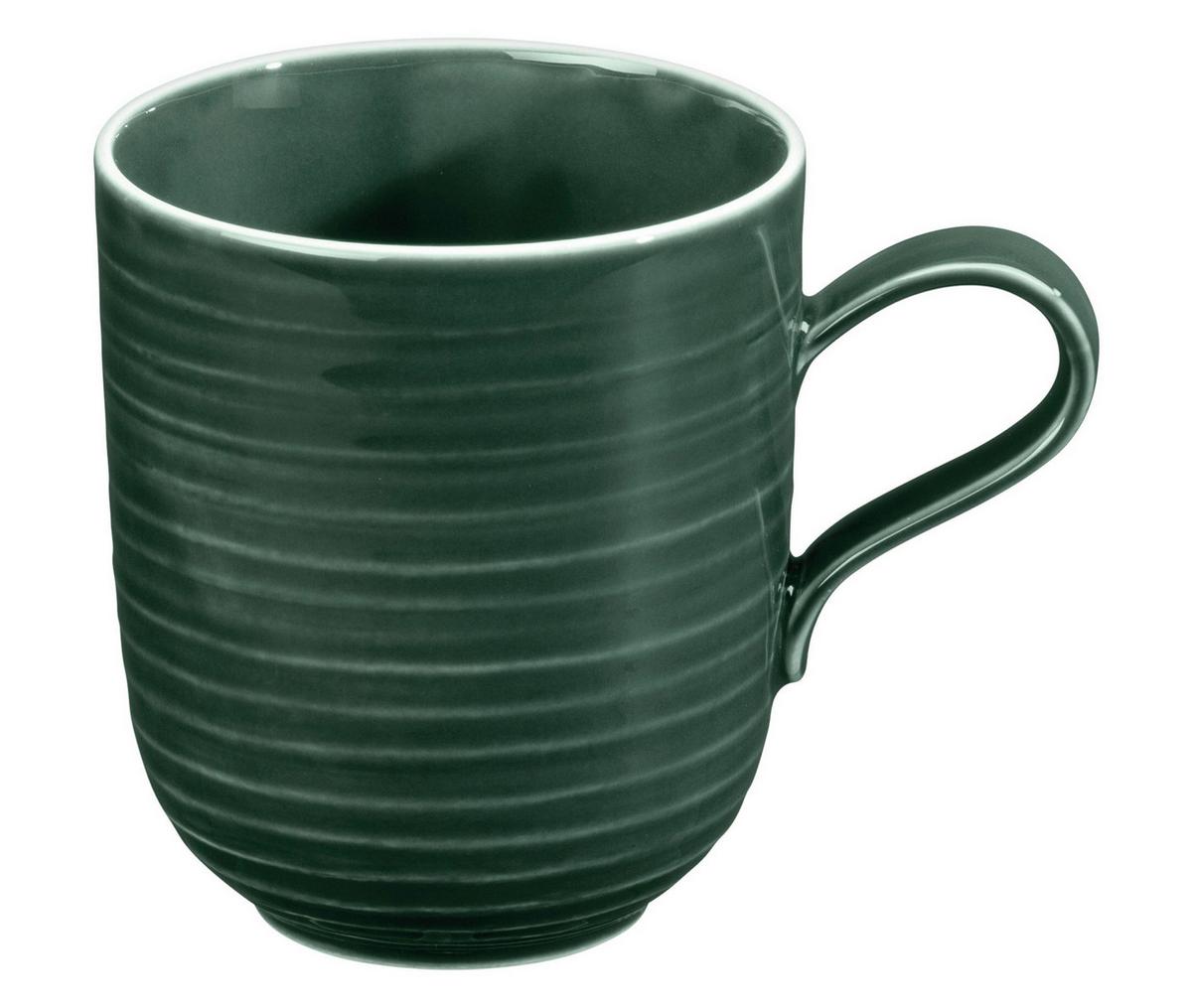 Kaffeebecher Terra Moosgrün - Dunkelgrün, Basics, Keramik (0,40l) - Seltmann Weiden