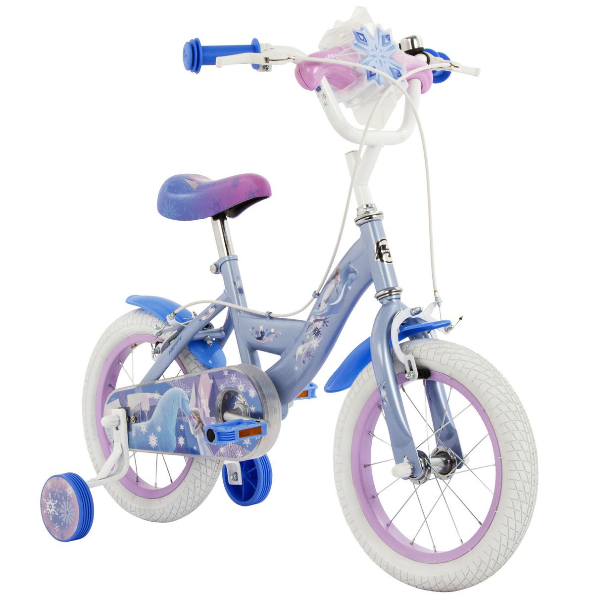 Kinderfahrrad Huffy Frozen Pastellblau, 14 Zoll - Pastellblau, Basics, Metall (54/82,5/87cm)