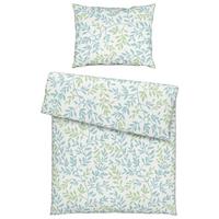 POVLEČENÍ Siglinde, 140/200cm - zelená/světle modrá, Konvenční, textil (140/200cm) - Modern Living