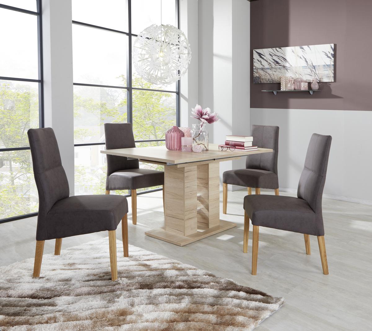 Kihúzható Asztal Helena 140 Az *top Ár* - tölgyfa, Konventionell, faalapú anyag (140-220/76/90cm) - Best Price
