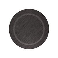 Flachwebteppich Relax - Schwarz, Basics, Textil (160/160cm) - Novel