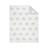 Prikrývka pre bábätko ELLY sivá/biela - sivá/biela, Modern, textil (80/100cm) - Bessagi Kids