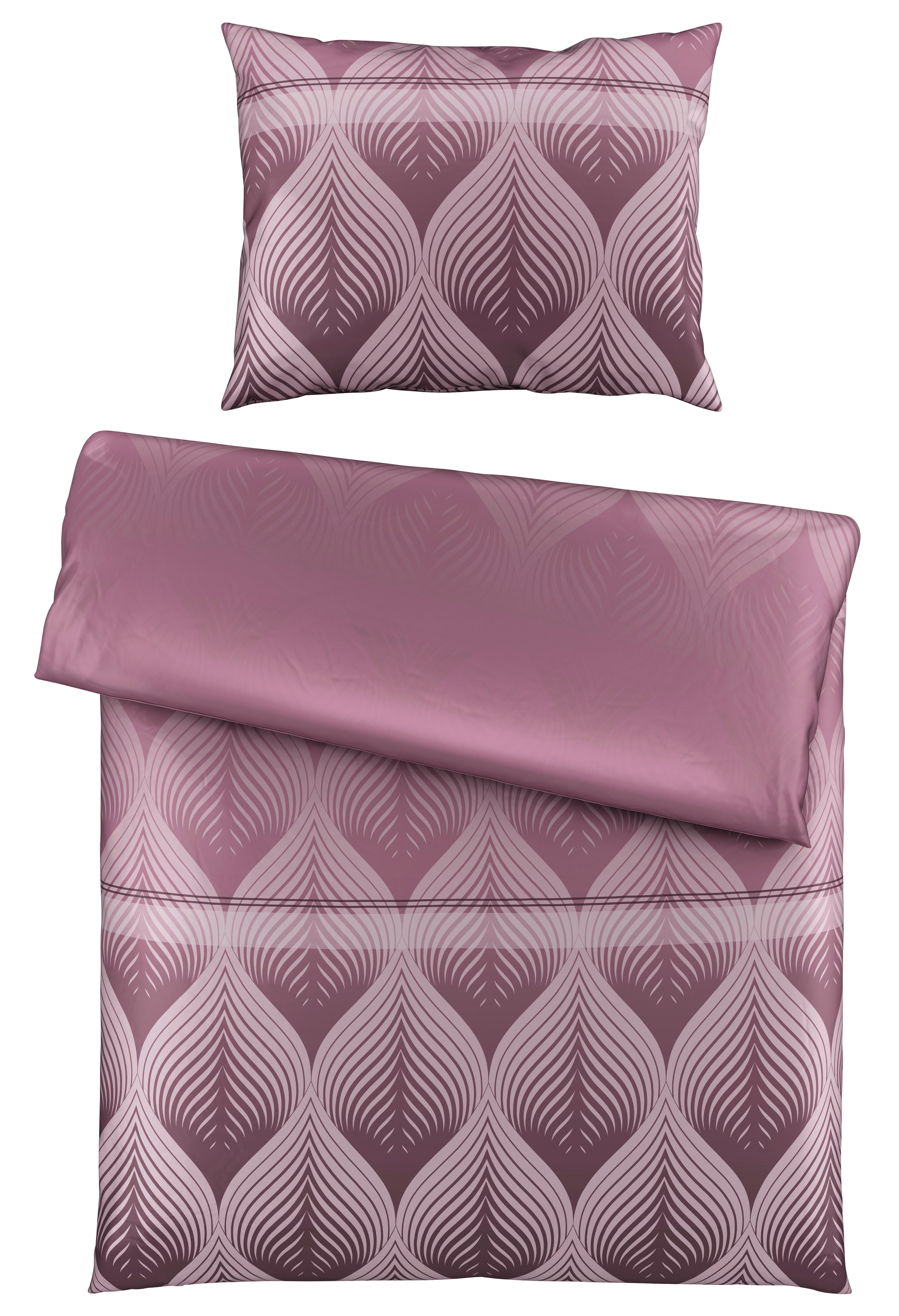 Povlečení Domps, 70/90 140/200cm - světle fialová, Moderní, textil (140/220cm) - Modern Living