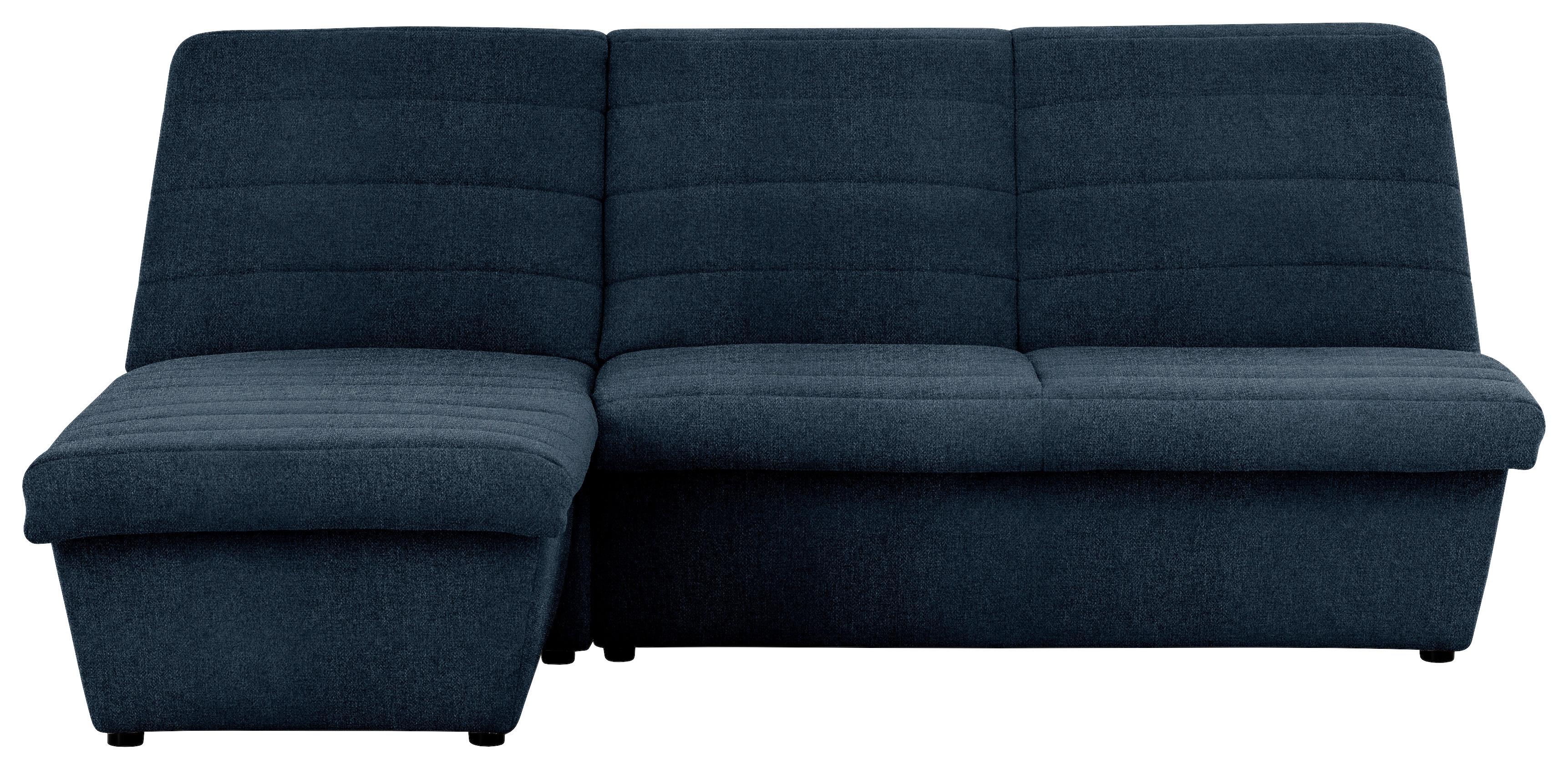 Ecksofa Looks Viii - Schwarz/Dunkelblau, Design, Textil (168/214cm) - LOOKS by W.Joop