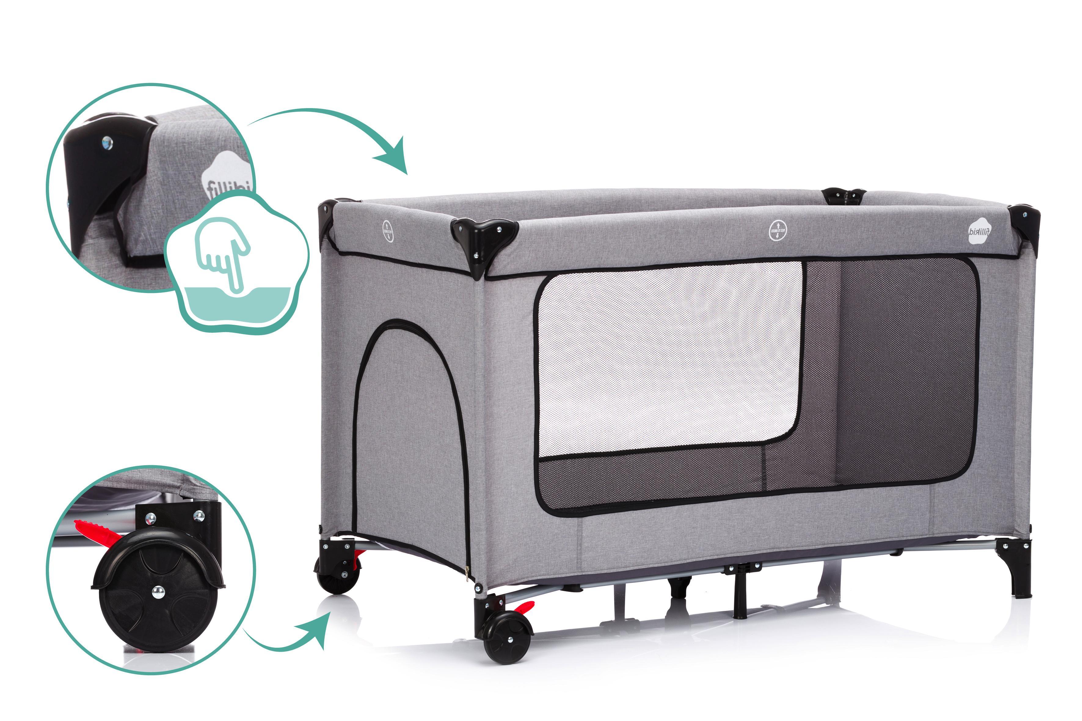 Reisebett Travel Cot Features