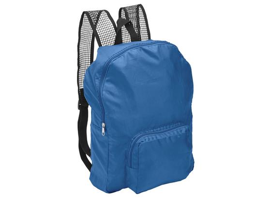 Rucksack Traveler - Blau/Schwarz, Kunststoff/Metall (27/45/17cm) - Luca Bessoni Rucksack Traveler - Blau/Schwarz, Kunststoff/Metall (27/45/17cm) - Luca Bessoni