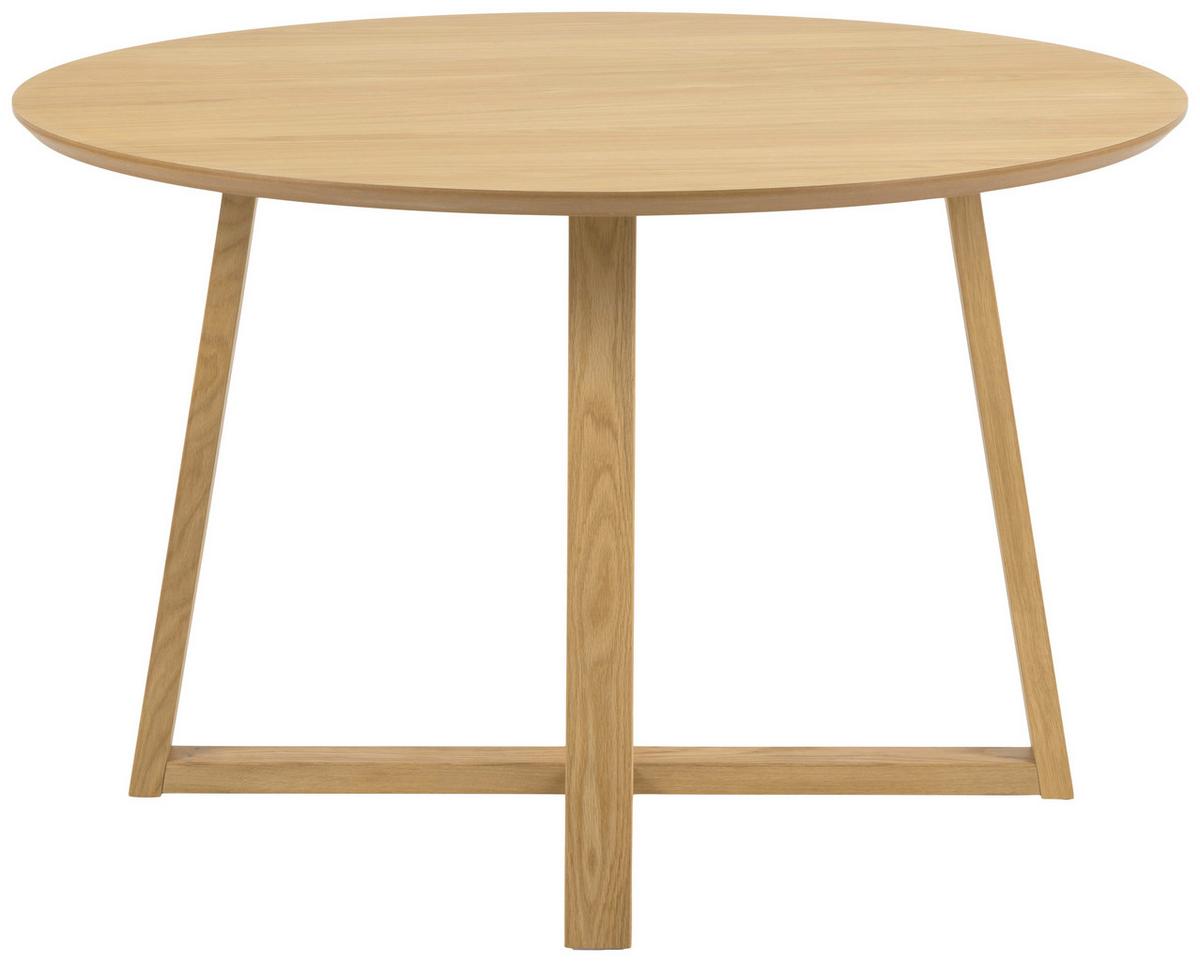 Esstisch Rund Malika 120x75 Cm Naturfarben - Naturfarben, MODERN, Holz/Holzwerkstoff (120/75cm) - MID.YOU