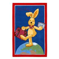 Kinderteppich Fe-2943 - Blau, Trend, Textil (130/190cm)