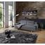 Schlafsofa Memphis - Chromfarben/Anthrazit, MODERN, Textil (222/83/90cm)