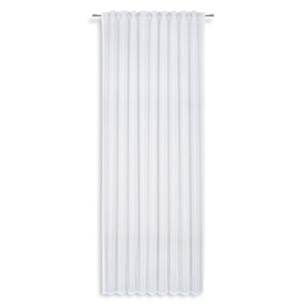Vorhang mit Band Tamala 135x245 cm Weiß