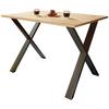 Schreibtisch Lona Schwarz, Eiche Dekor B: 160 Cm - Honigeiche/Schwarz, Design (160/80/76cm) - MID.YOU