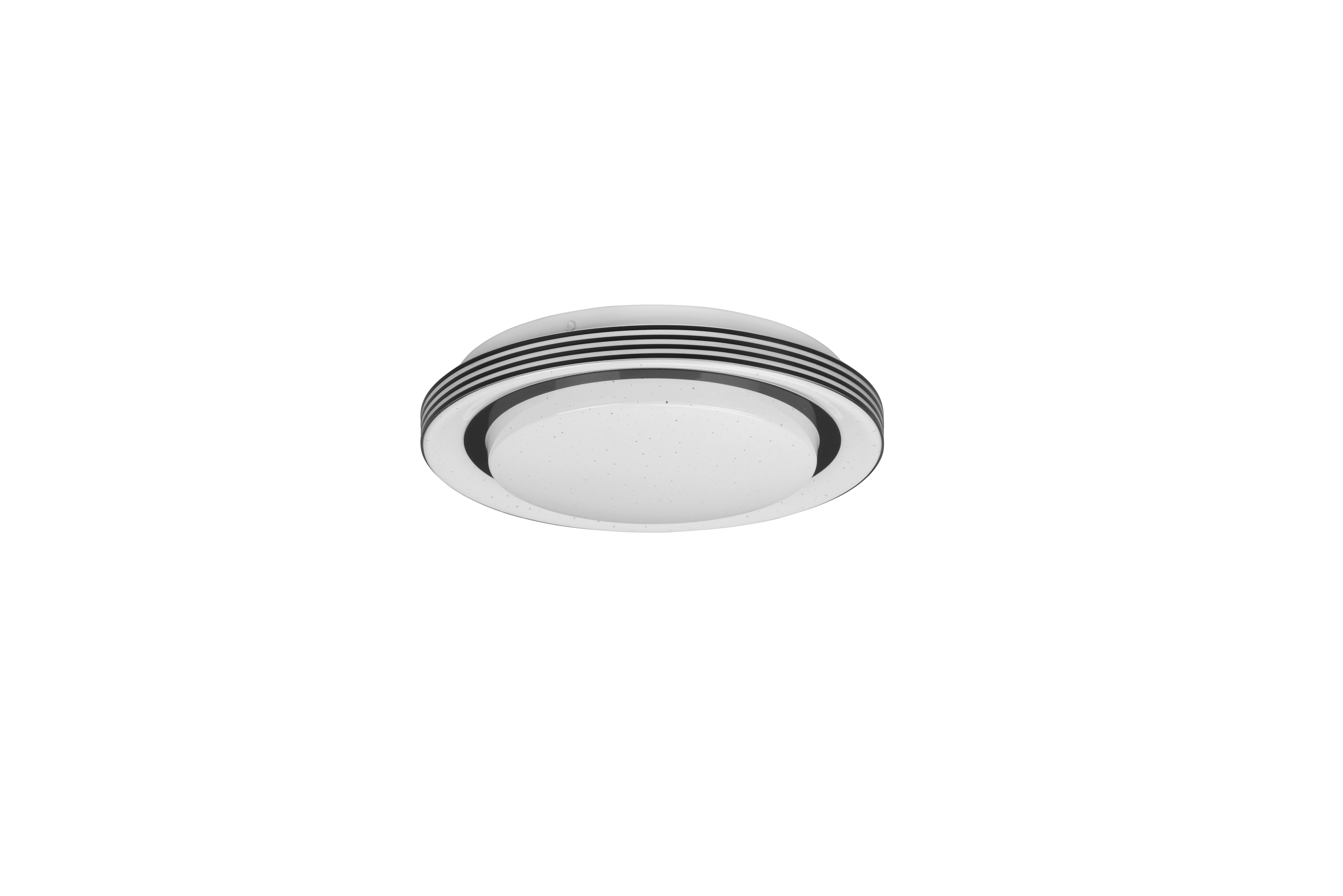 LED-Deckenleuchte R67042832 Atria - Schwarz, Basics, Kunststoff (27/7cm)