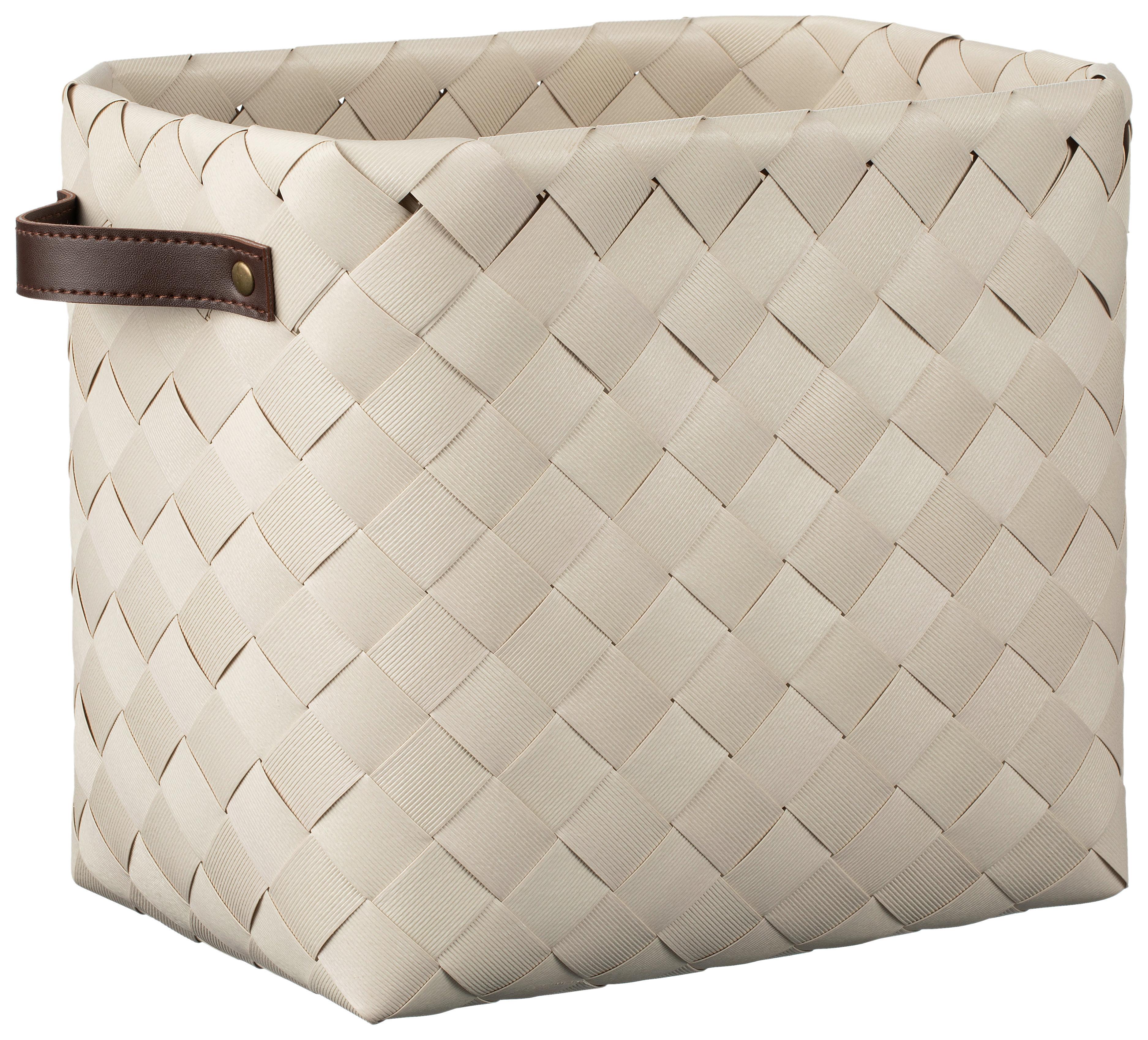 Aufbewahrungsbox Nala - Beige/Braun, KONVENTIONELL, Kunststoff (18/26/24cm) - James Wood