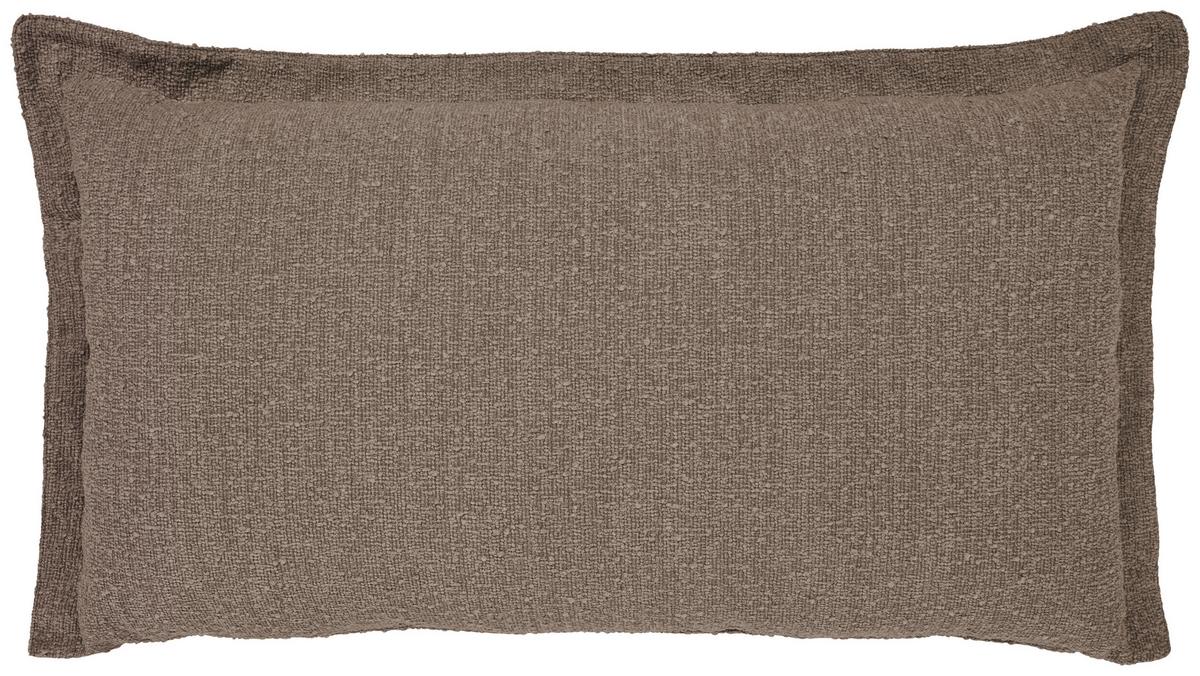 Ecksofa Toscana - Schwarz/Braun, Trend, Textil (295/165cm) - Livetastic