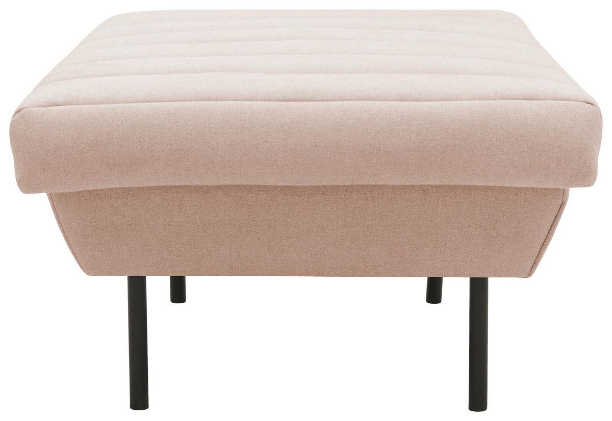 Hocker Looks Ix - Creme/Schwarz, Design, Textil (70/45/70cm) - LOOKS by W.Joop