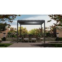 Pergola PERGOLA BASIC 300X360CM - antracitová, Basics, kov (360/240/300cm) - Gardenson