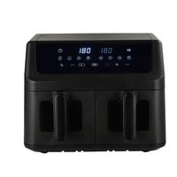 Heißluftfritteuse Elke - Schwarz, MODERN, Kunststoff/Metall (39/38,5/30,5cm) - Bono