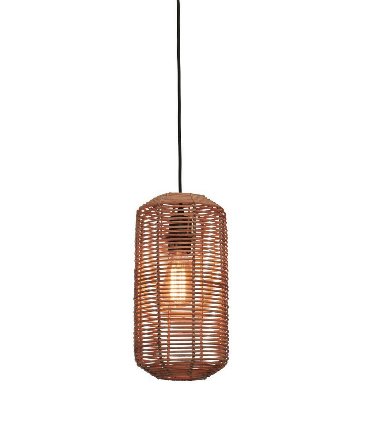 Hängeleuchte Tanami/H35/N - Naturfarben, Trend, Holz (18/18/35cm) - Good & Mojo