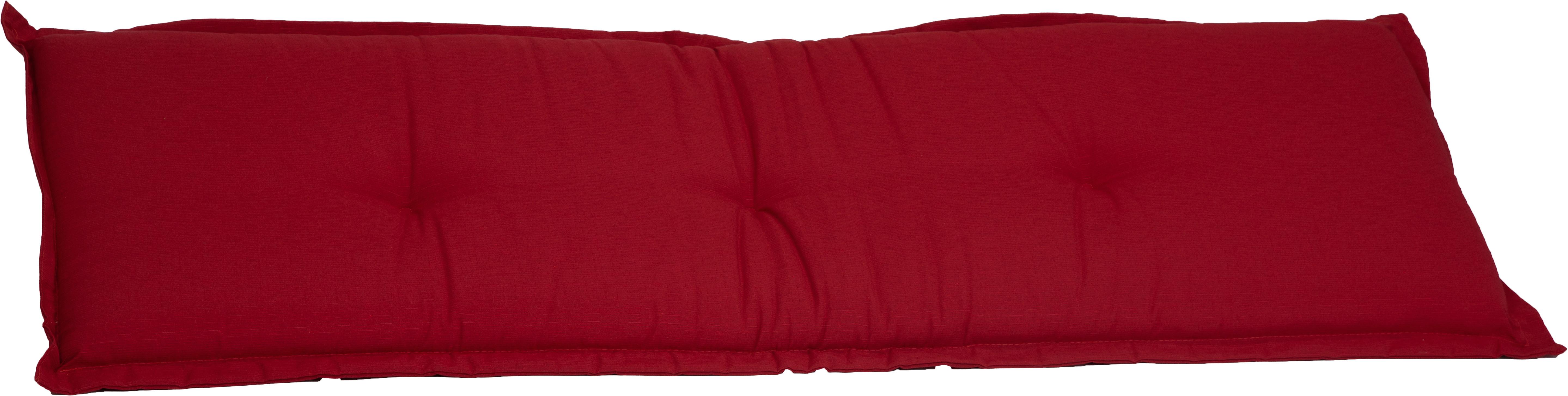 Bankauflage P213 Aschbach Bankauflage - Rot, Basics, Textil (145/45/7cm)