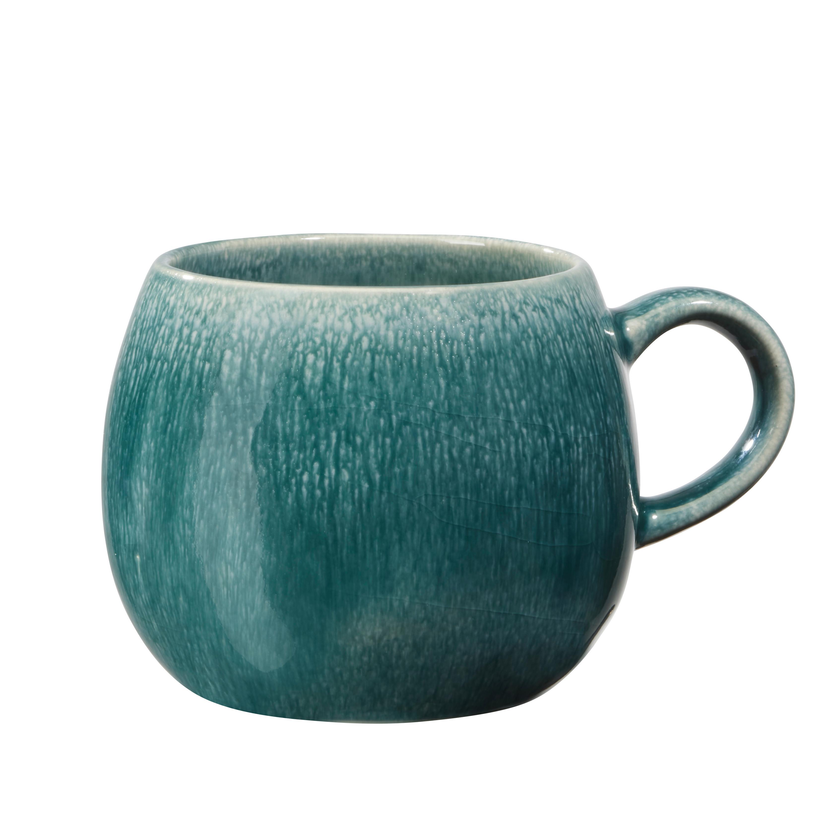 Hrnek na kávu Sindri, 480 ml - modrá, Moderní, keramika (14.5/11/8.5cm)