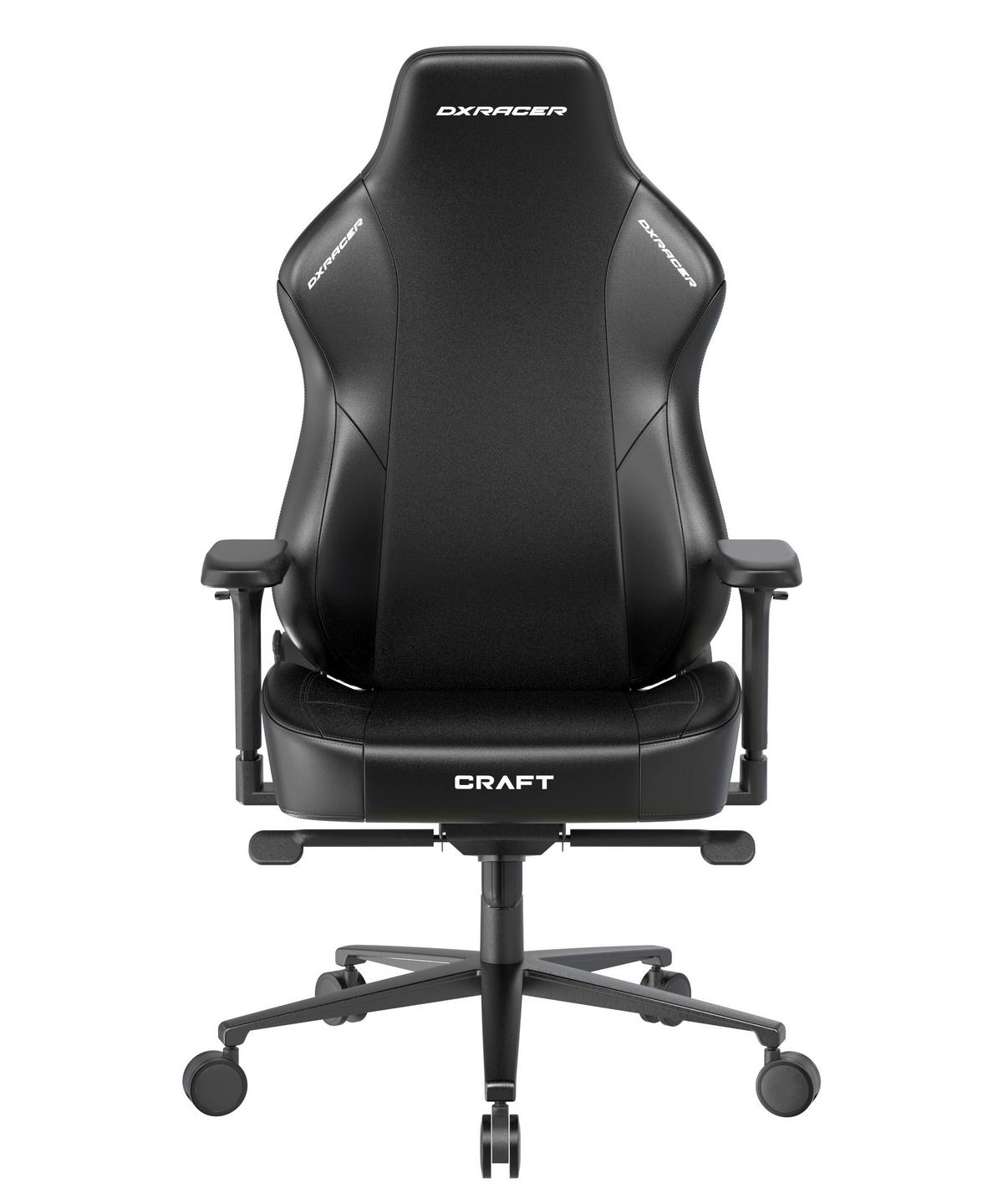 Gamingstuhl Craft Schwarz B: 70cm - Schwarz, KONVENTIONELL, Textil/Metall (70/132/70cm) - Dxracer