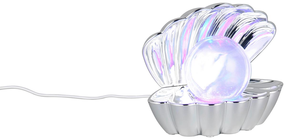 DEKORAČNÍ LED SVÍTIDLO ALFRED - barvy chromu, Moderní, plast (17,5/12,5/14,5cm) - Mömax