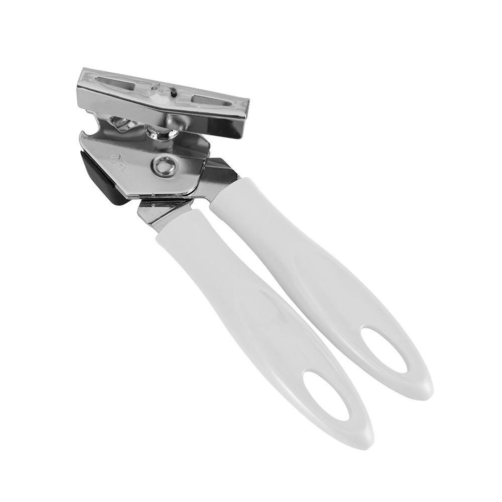 Dosenöffner Matteo Weiß Bxhxt: Ca. 5,7x20,5x4,6 Cm - Weiß, Basics, Kunststoff/Metall (5,7/20,5/4,6cm) - Metaltex