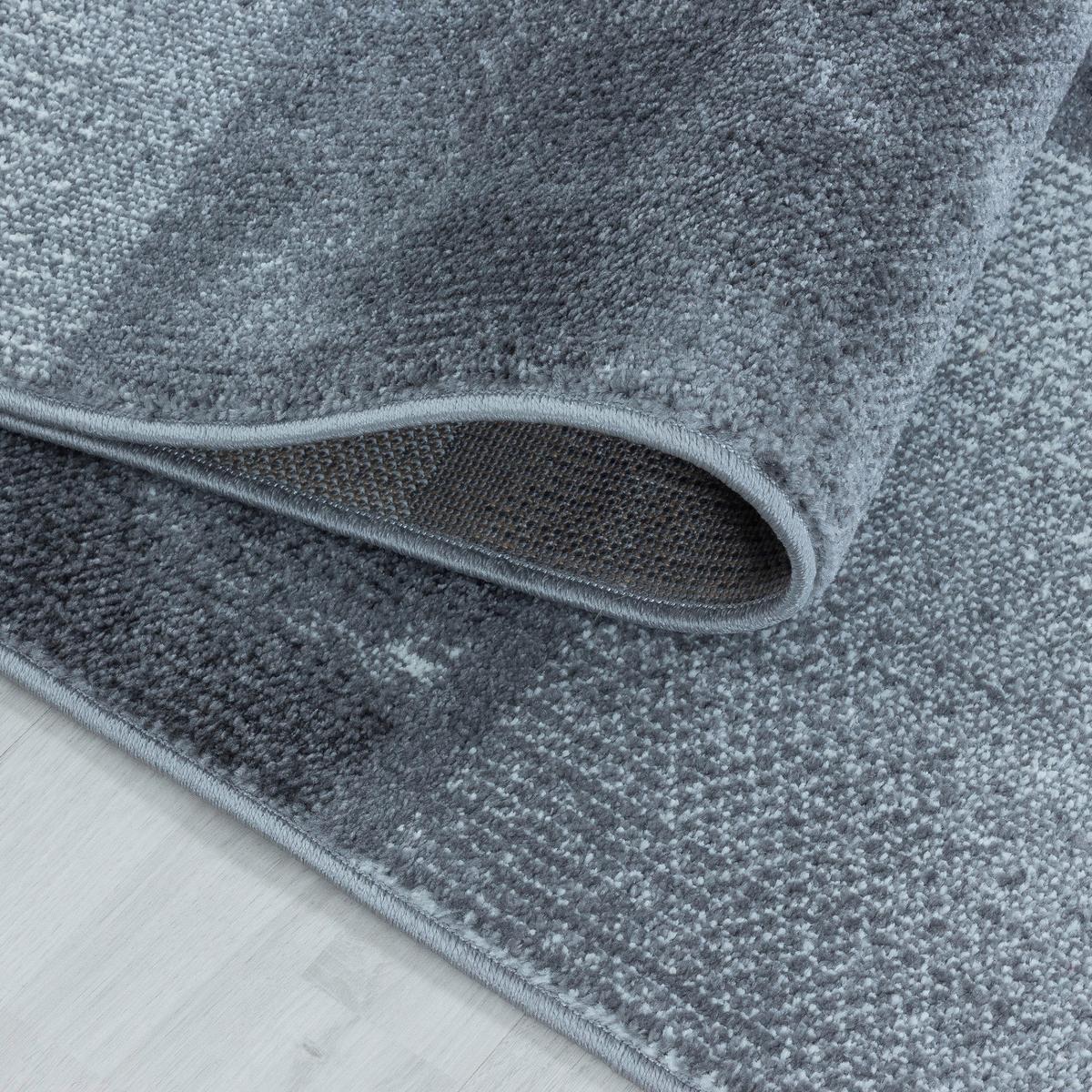 Webteppich Grau Naturfaser Ottawa 140x200 cm - Grau, Design, Textil (140/200cm)