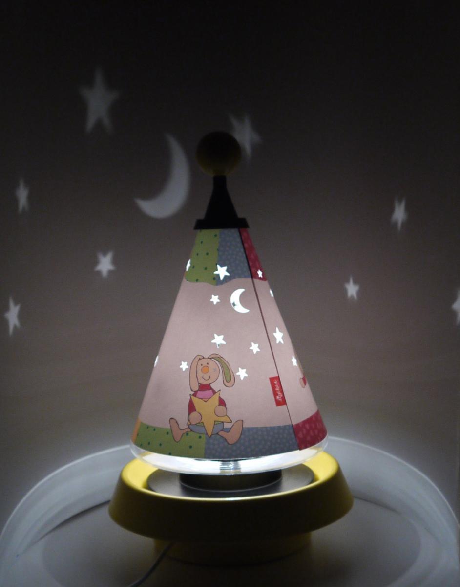 Tischlampe Rainbow Rabbit Blau/Gelb für Kinder - Blau/Gelb, LIFESTYLE, Kunststoff (21/35cm) - Niermann
